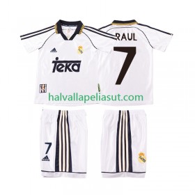Jalkapallo Pelipaidat/Peliasut Real Madrid RAUL 7 2000 Retro Lasten Kotipaita 1998 Lyhythihainen
